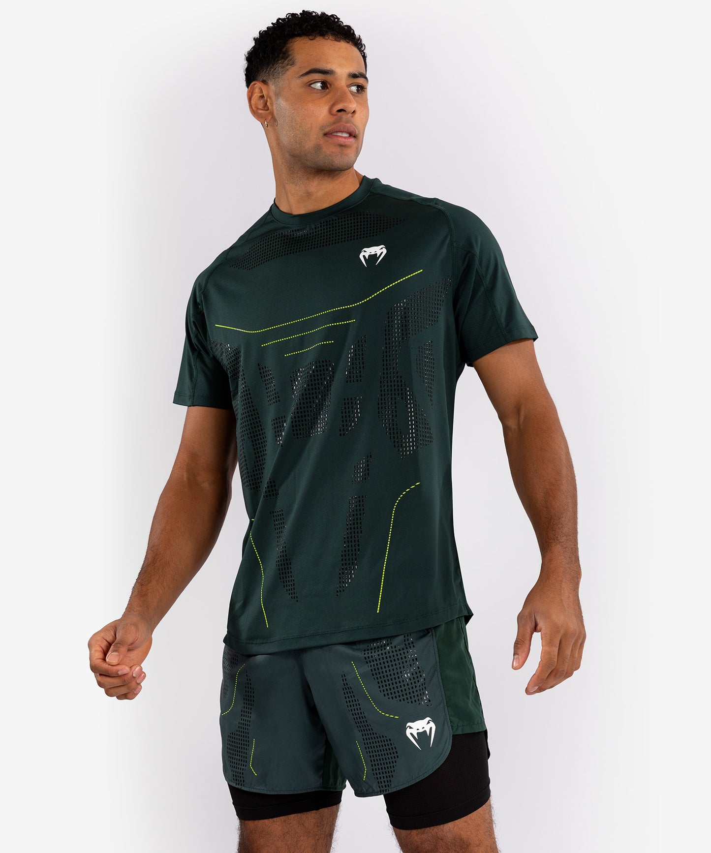 Venum Technical 3.0 Maglietta Dry-Tech - Verde Foresta