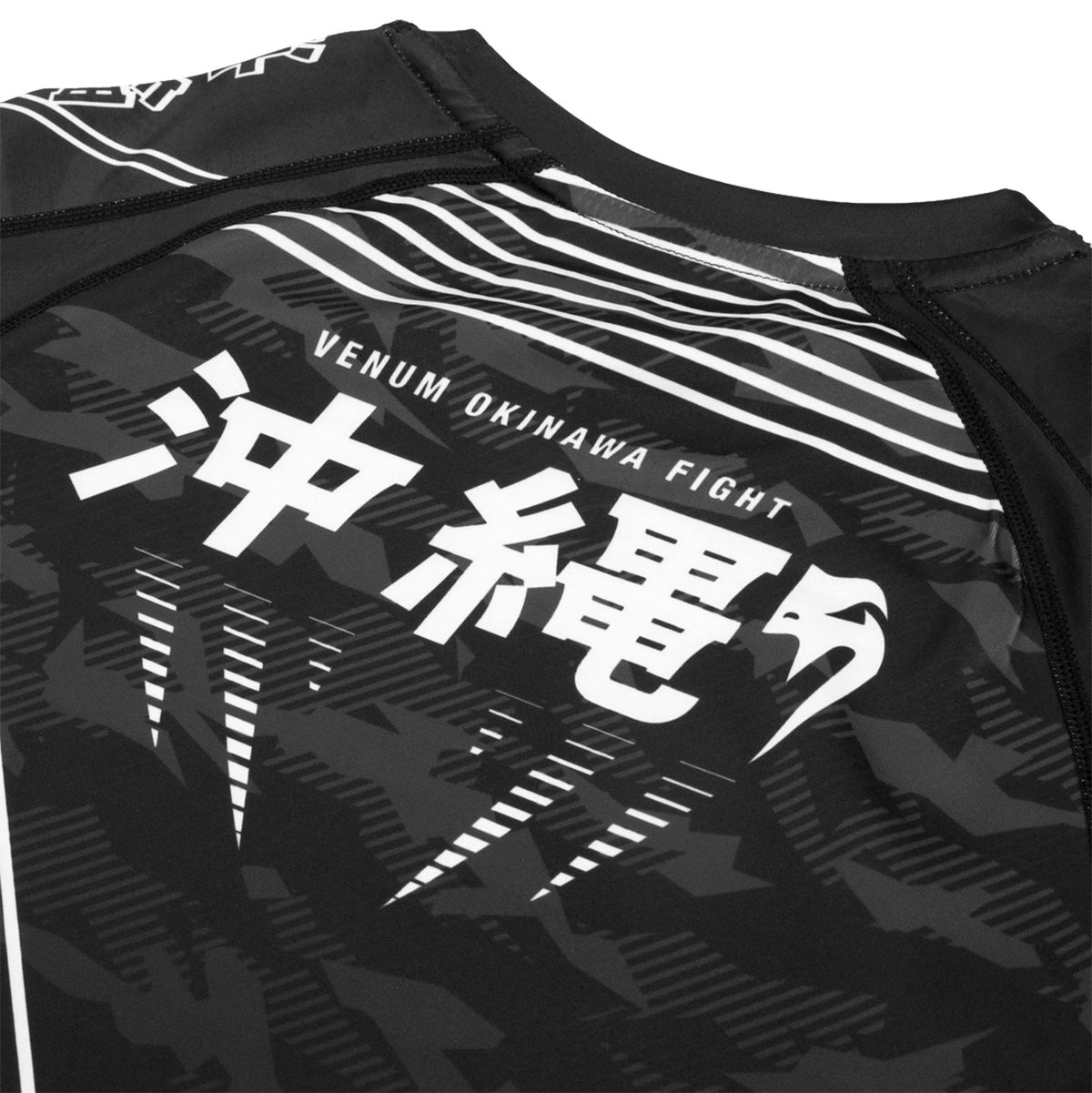 Rashguard Venum Okinawa 2.0 - Manches longues - Noir/Blanc