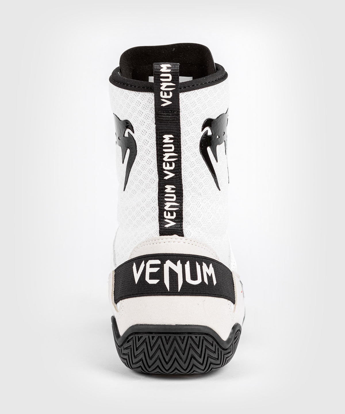 Venum Elite Boxing Shoes - White/Black