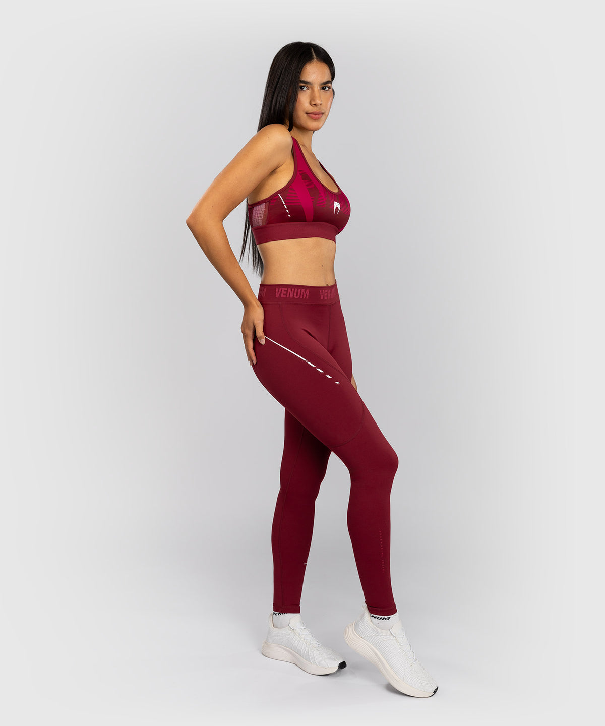 Venum Adrenaline Women's Leggings - Burgundy/ Pink