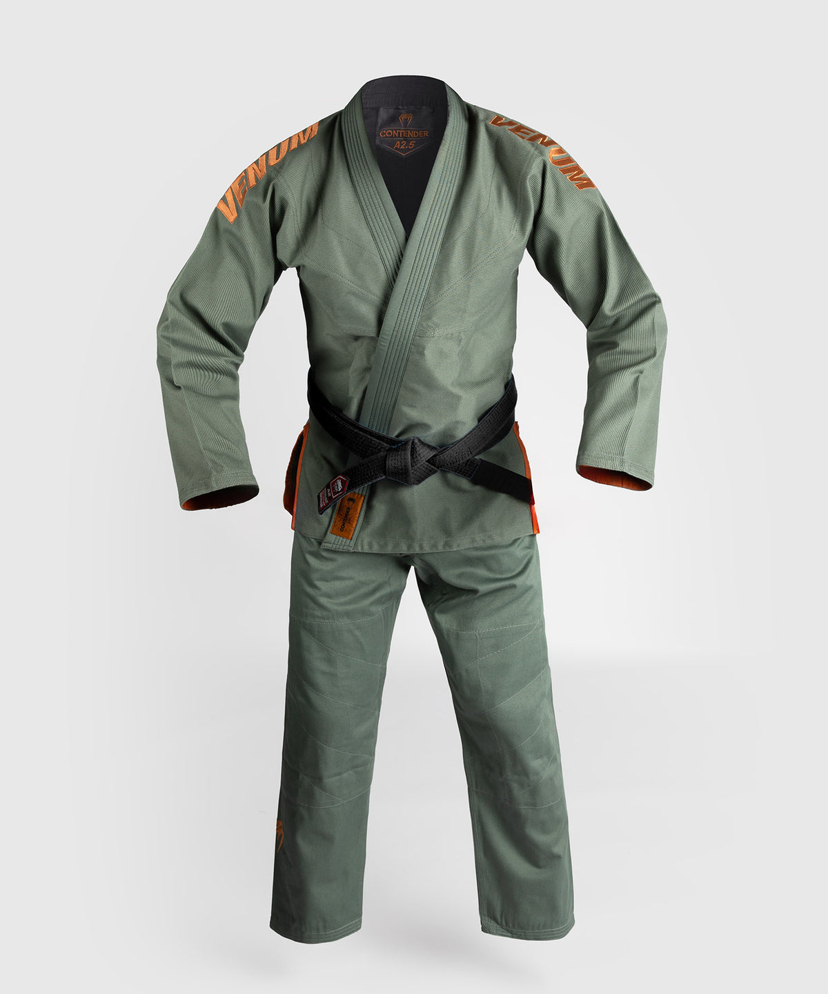 Venum Contender Evo 2.0 Gi Brazilian Jiu Jitsu - Deep Forest Green