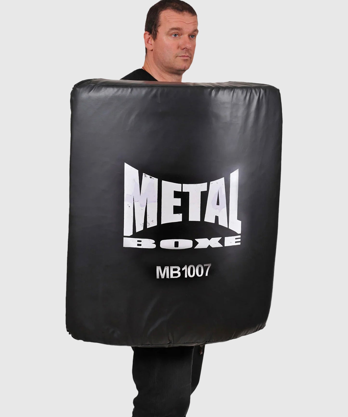 Bouclier Courbé Metal Boxe – Metallschild Gebogen Boxen