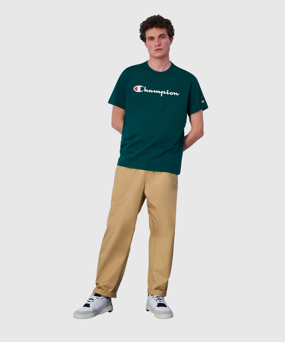 T-Shirt À Manches Courtes Champion Legacy - Vert