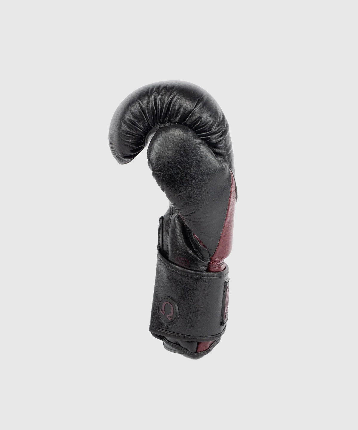 Metal Boxe Metal Omega Leder Boxhandschuhe - Schwarz/Bordeaux