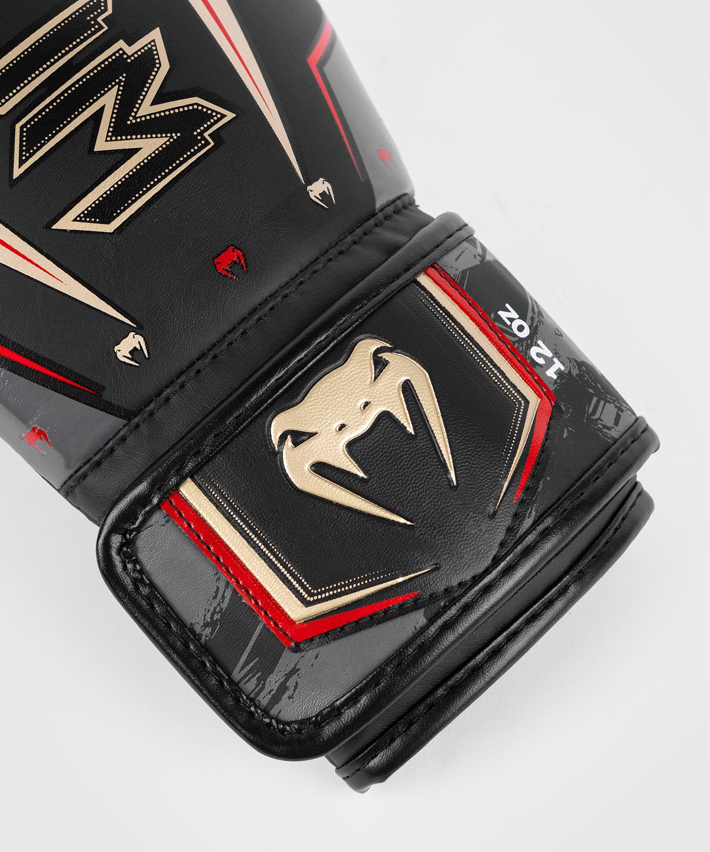 Venum Elite Evo Boxhandschuhe - Schwarz/Gold/Rot