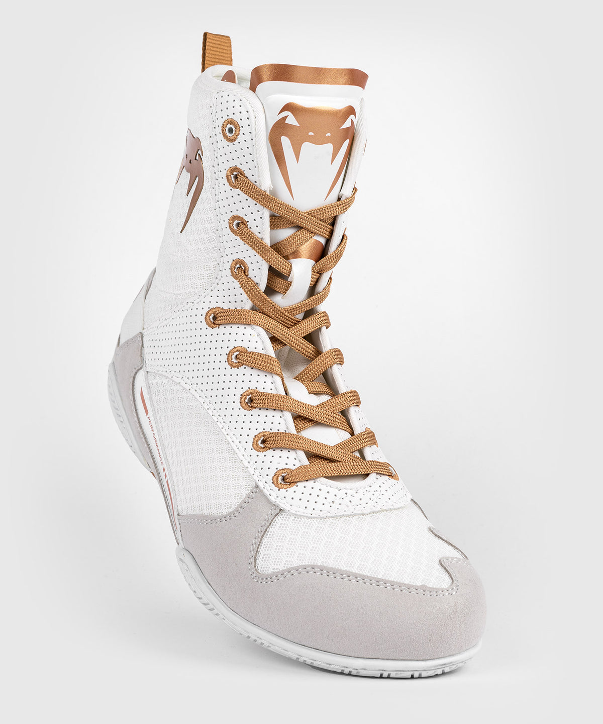 Venum Elite Monogram Scarpe Da Boxe – Bianco/Oro