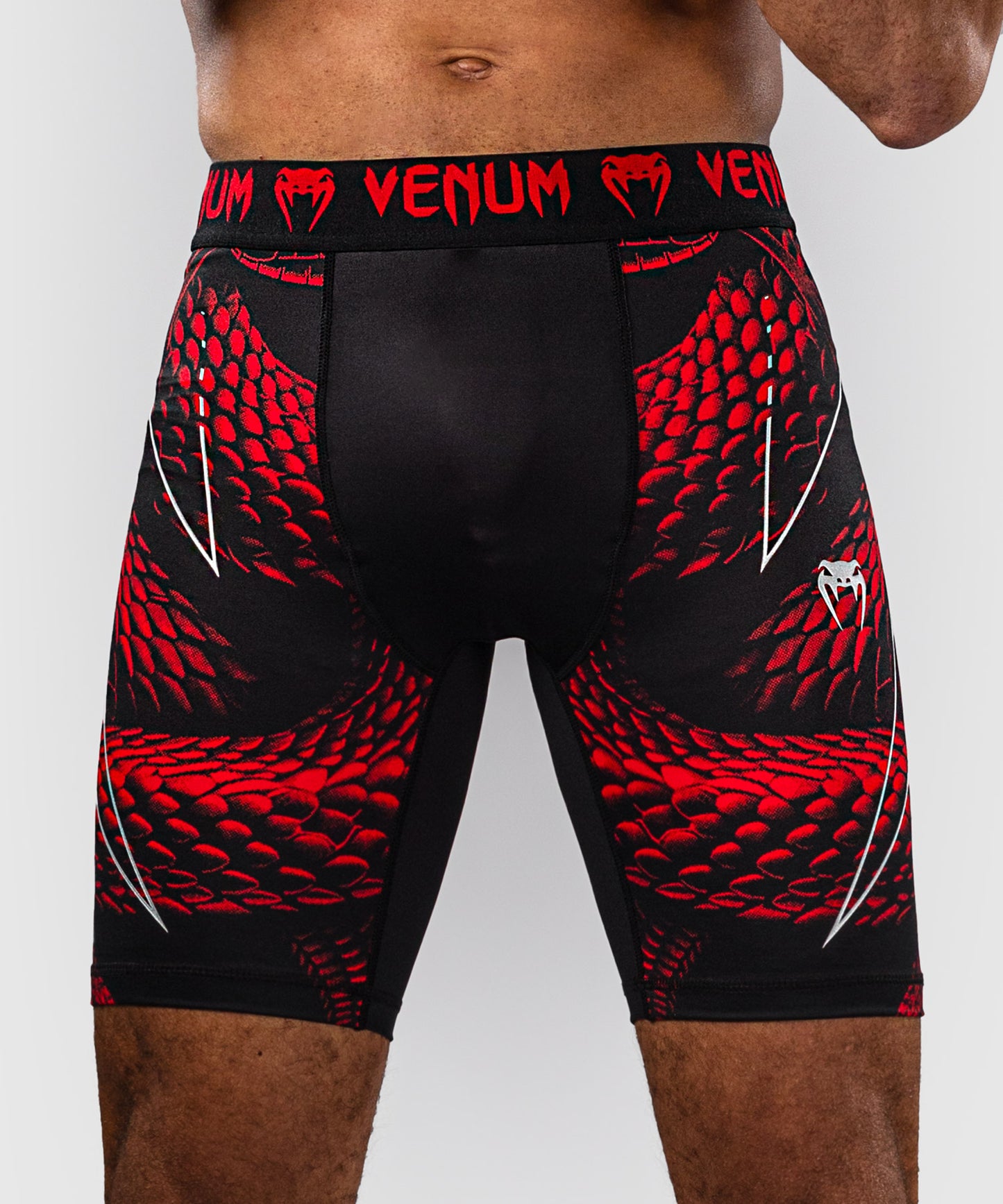 Venum Matupa Pantaloncini a Compressione - Nero/Rosso/Argento