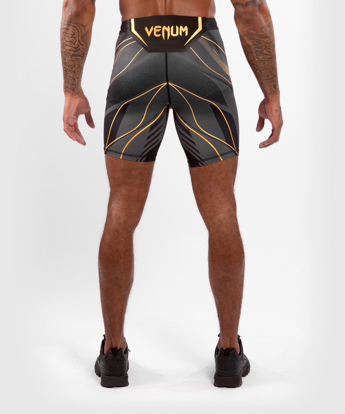 Men's UFC Venum Authentic Fight Night Compression Short - Long Cut - Champion