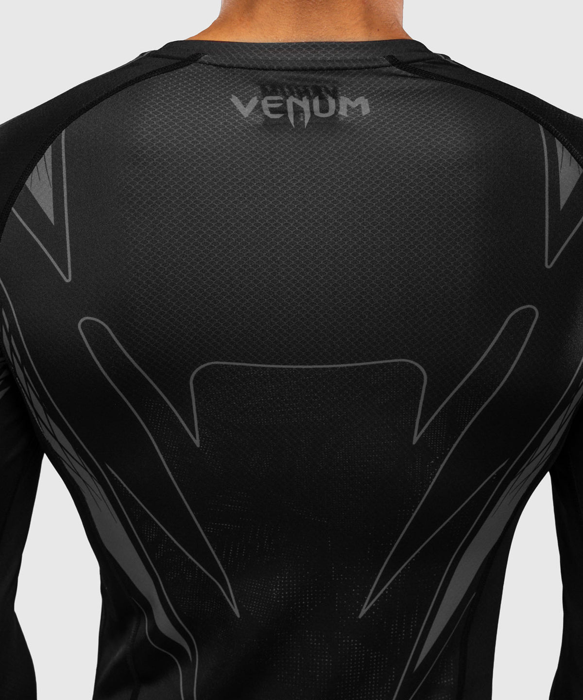 Venum Amazonia Reborn Langarm-Rashguard - Schwarz/Grau