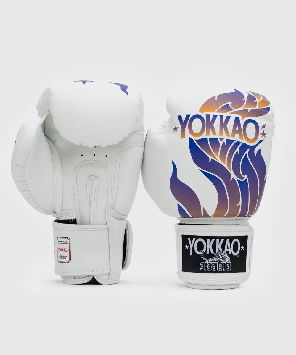 Yokkao The Flame Boxing Gloves - White