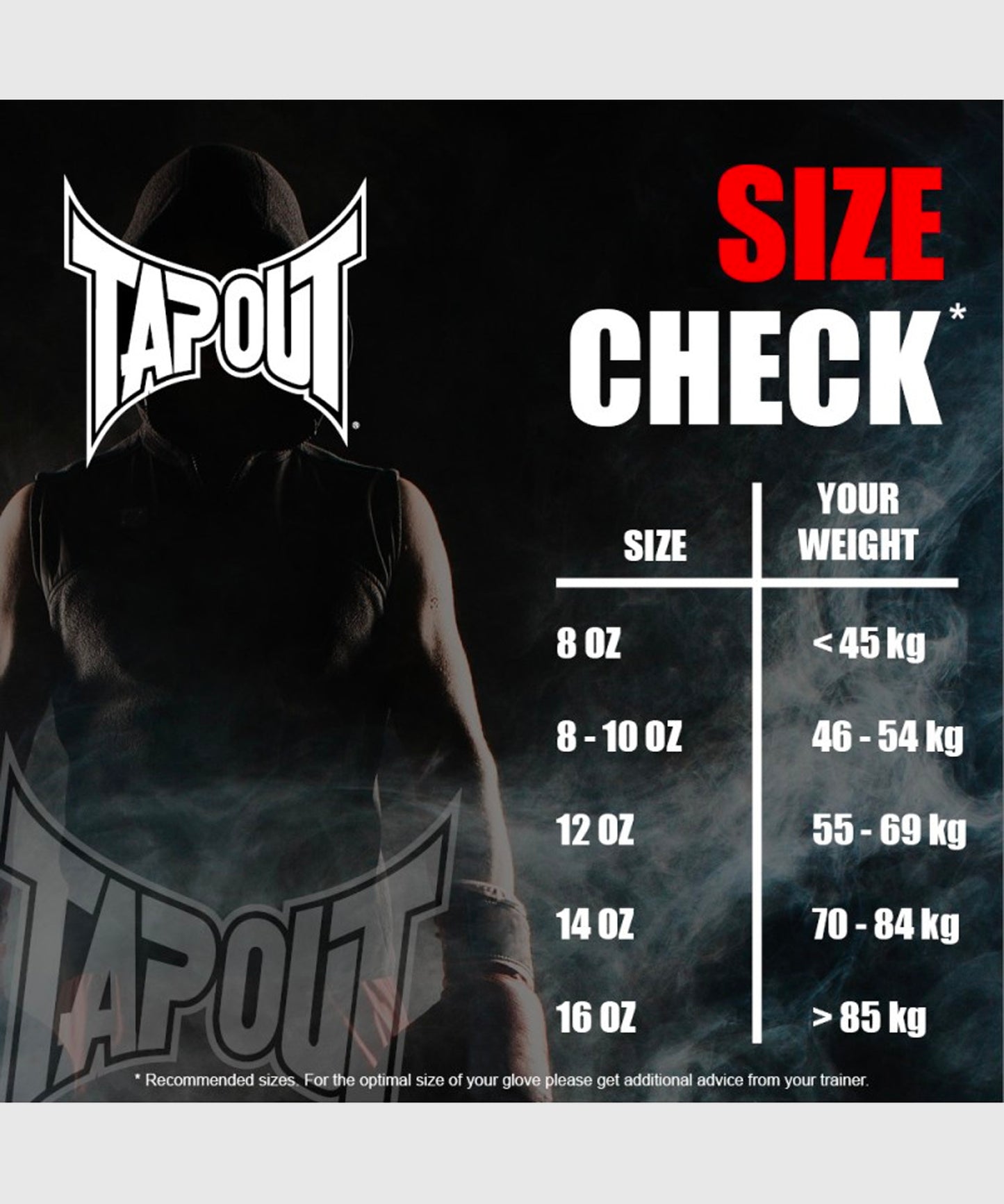 Tapout Ragtown Guantes de Boxeo - Negro/Oro