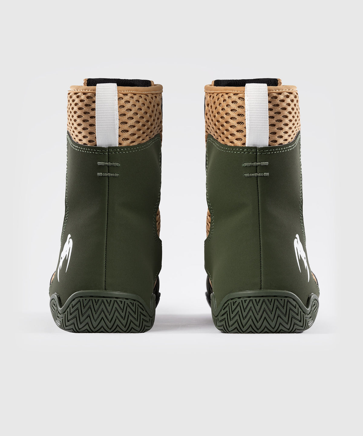 Venum Contender Zapatillas de Boxeo - Verde Militar/Arena
