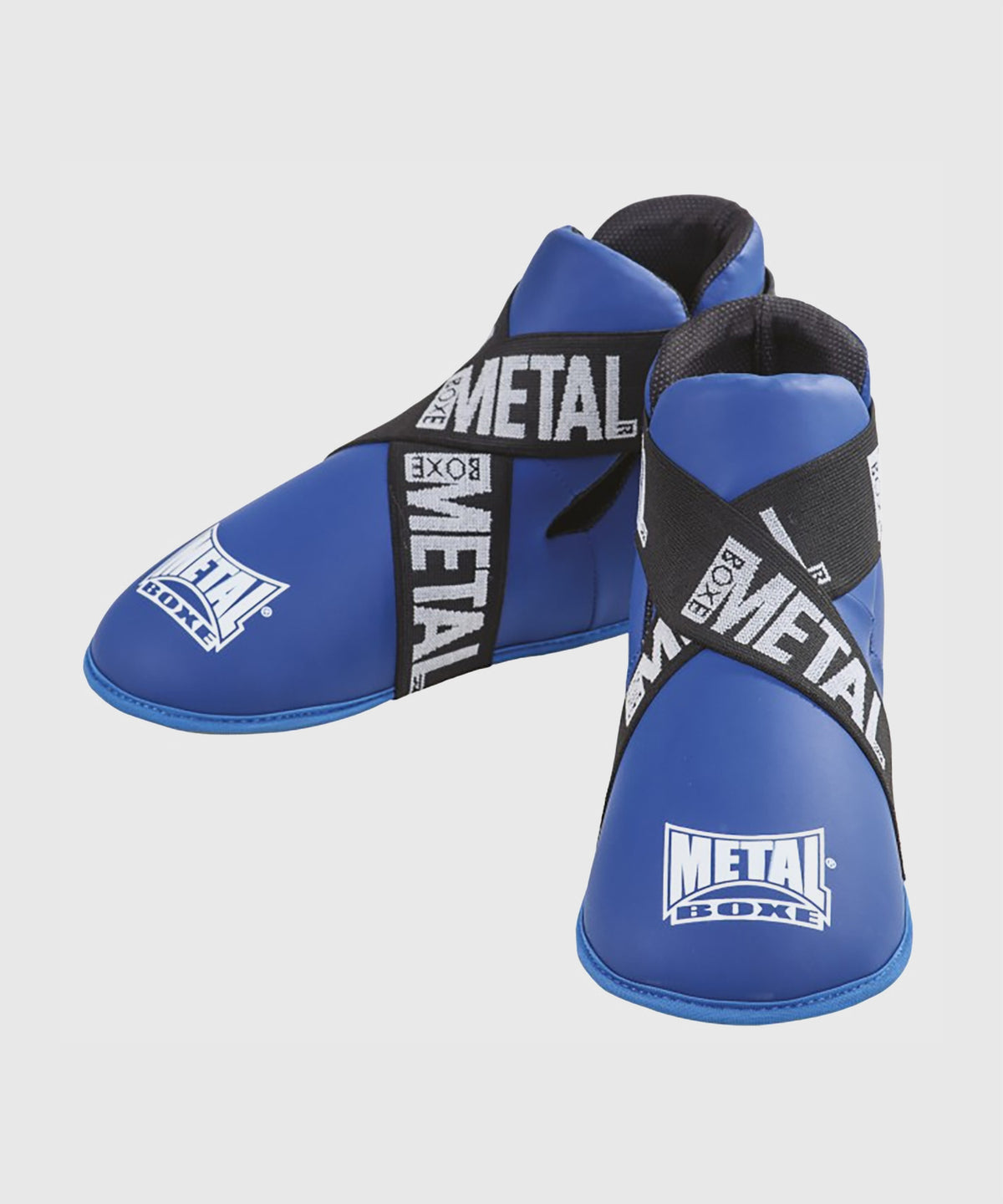 Metal Boxe Fullcontact Schienbeinschoner - Blau