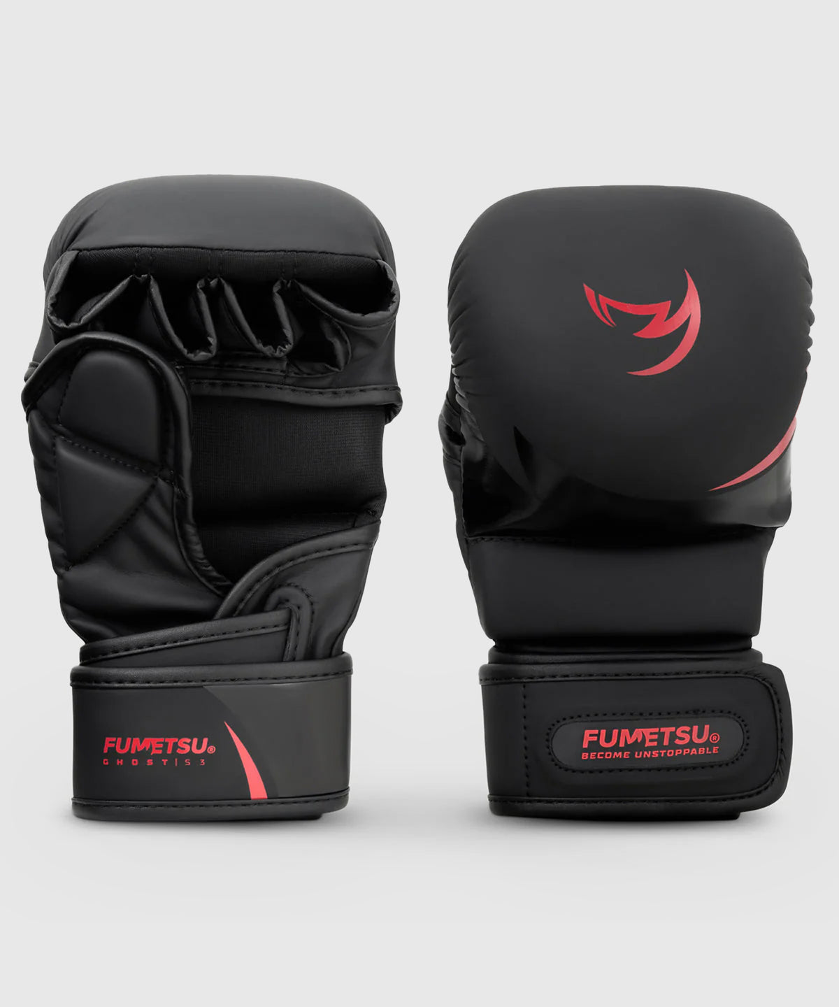 Fumetsu Ghost S3 MMA Sparring Gloves - Black/Red
