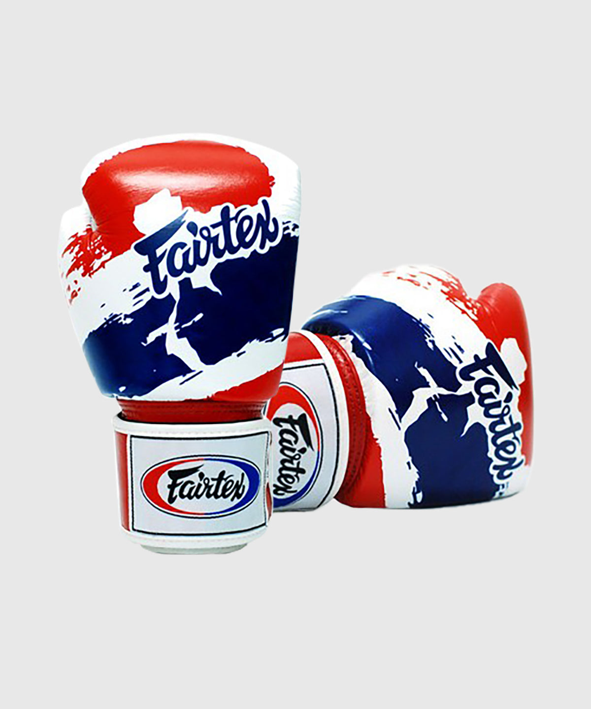 Fairtex Thai Pride Guantoni da Boxe - Bianco/Blu/Rosso