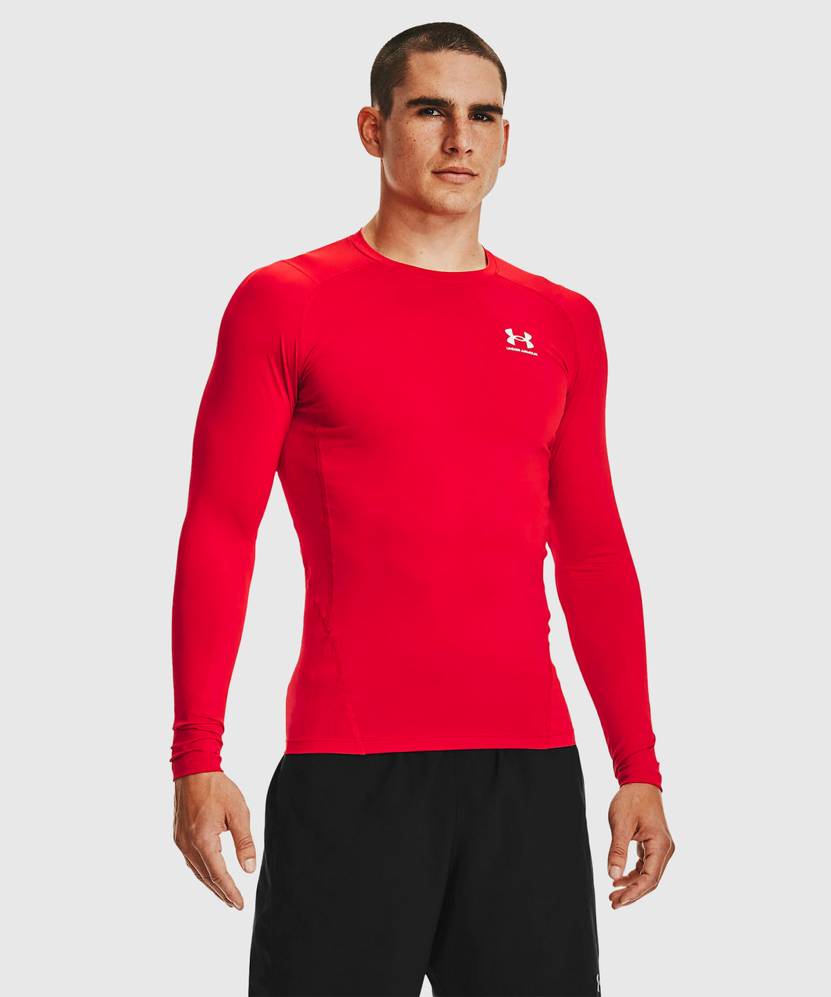Under Armour Heatgear® Camiseta de Manga Larga – Rojo