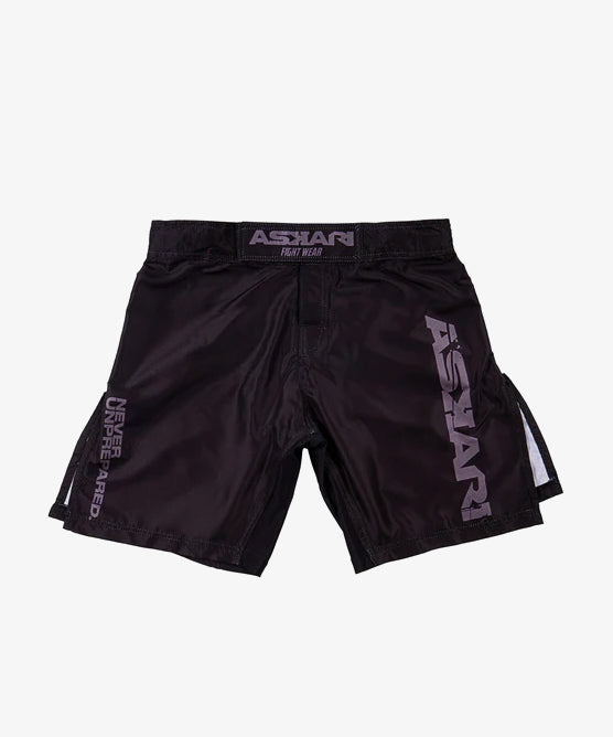 Askari #01 Fight Shorts - Black/Grey