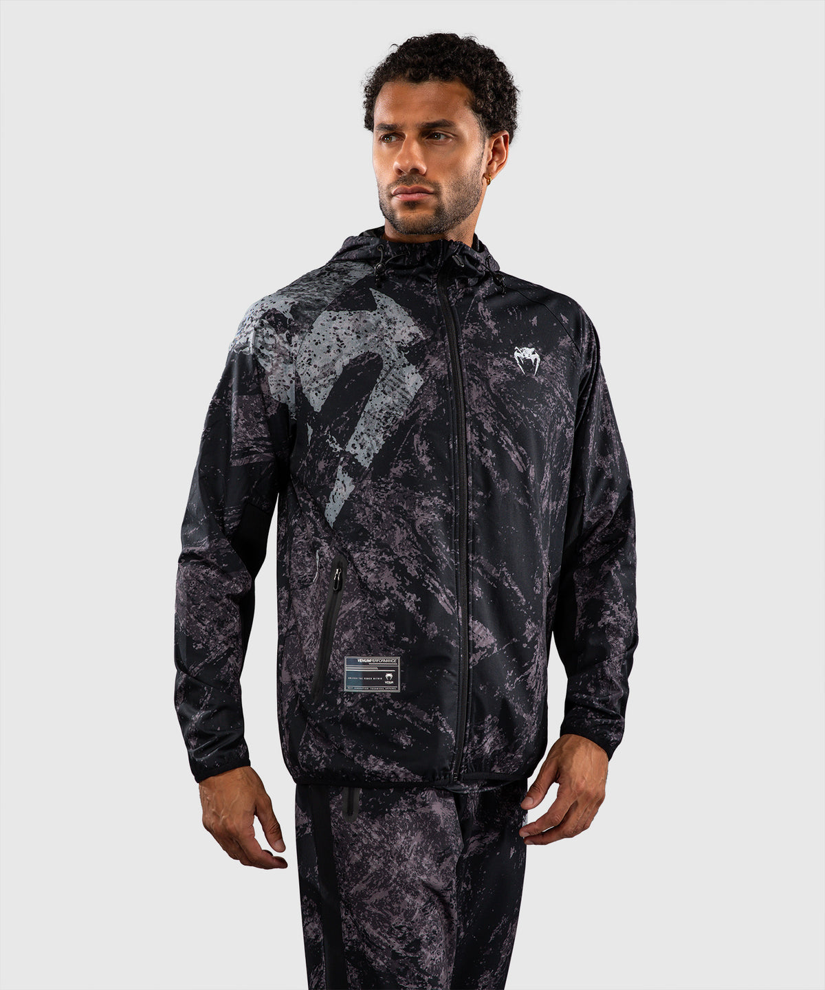Venum Rage & Workout Track Jacket - Black/Grey