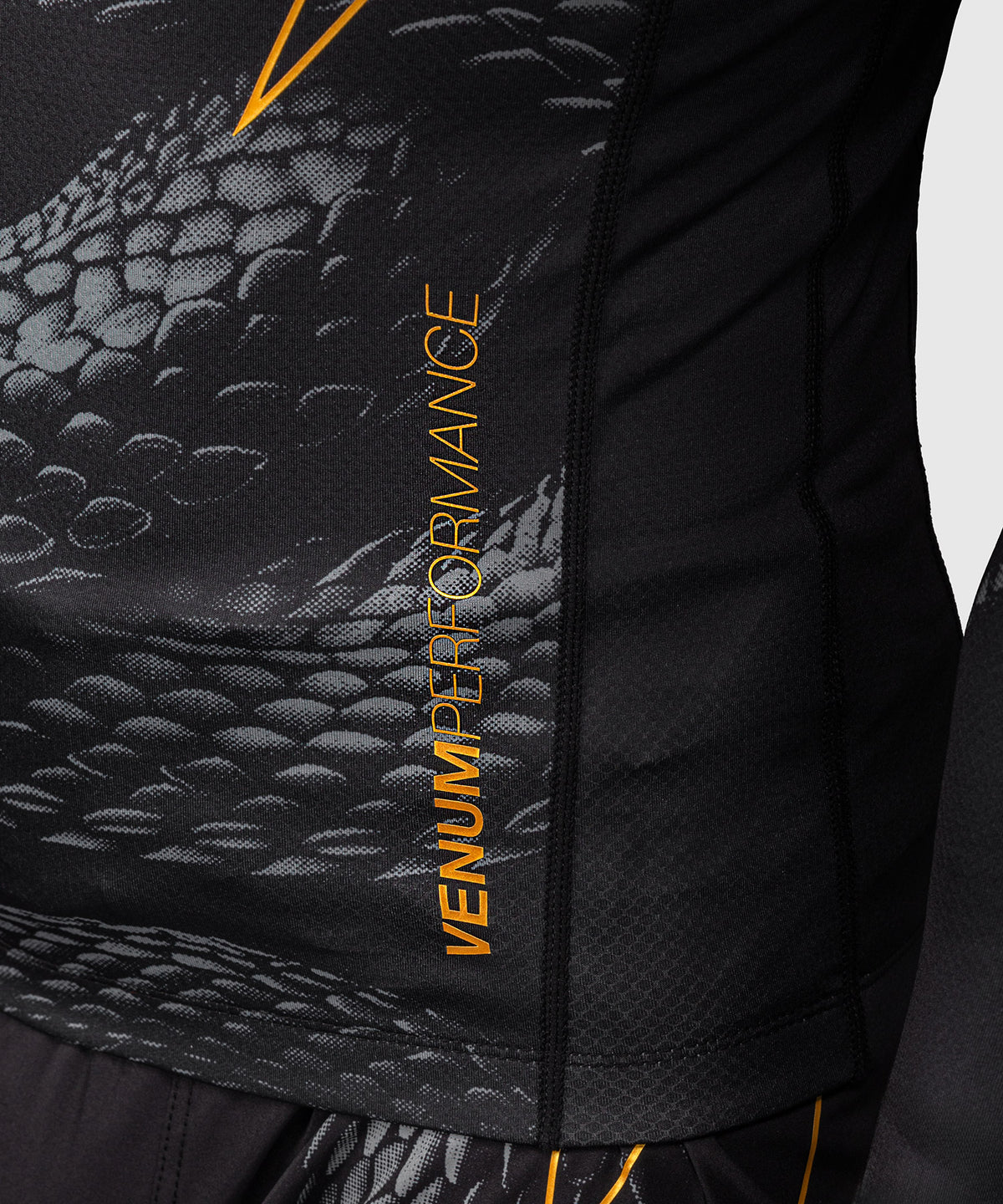 Venum Matupa Long Sleeve Rashguard - Black/Grey/Gold