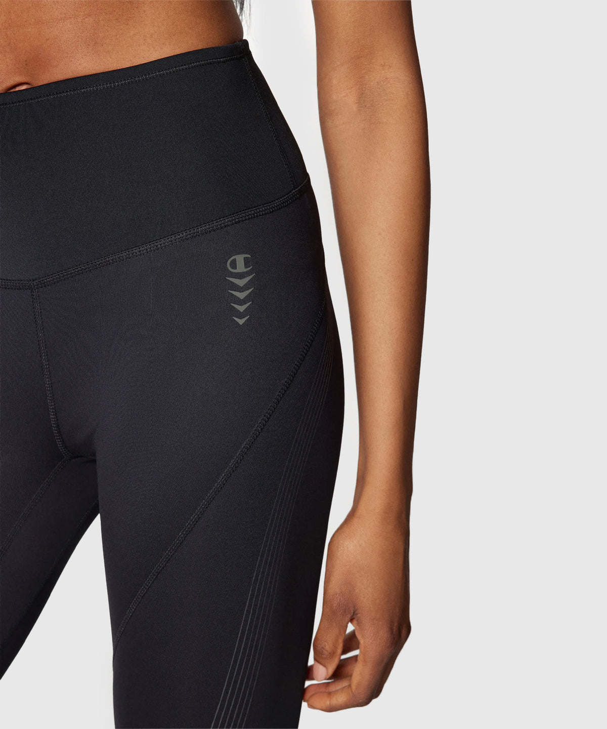 Champion At Athletic Leggings – Schwarz/Weiß