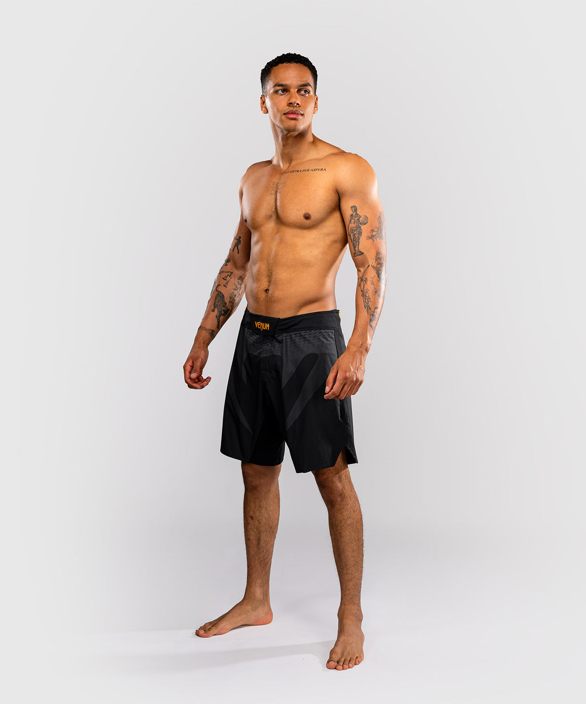 Venum Attack Fightshorts - Nero/Oro