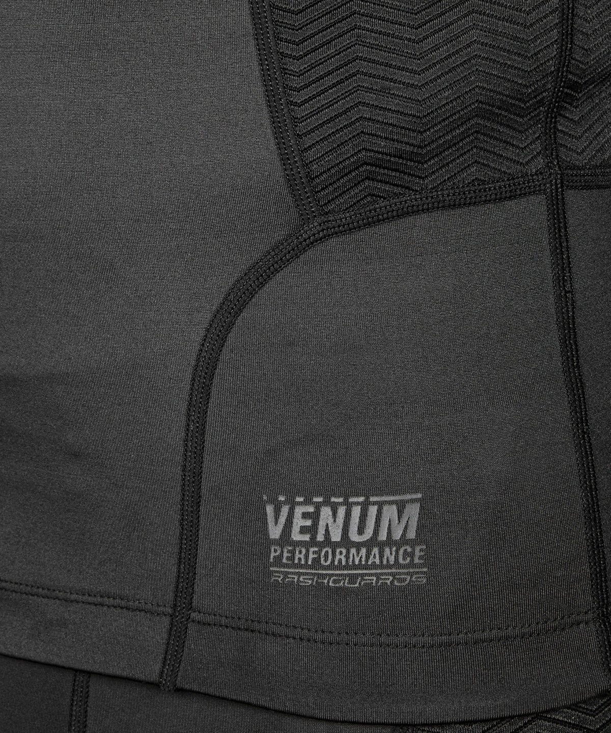 Rashguard Venum G-Fit - Kurzarm - Schwarz