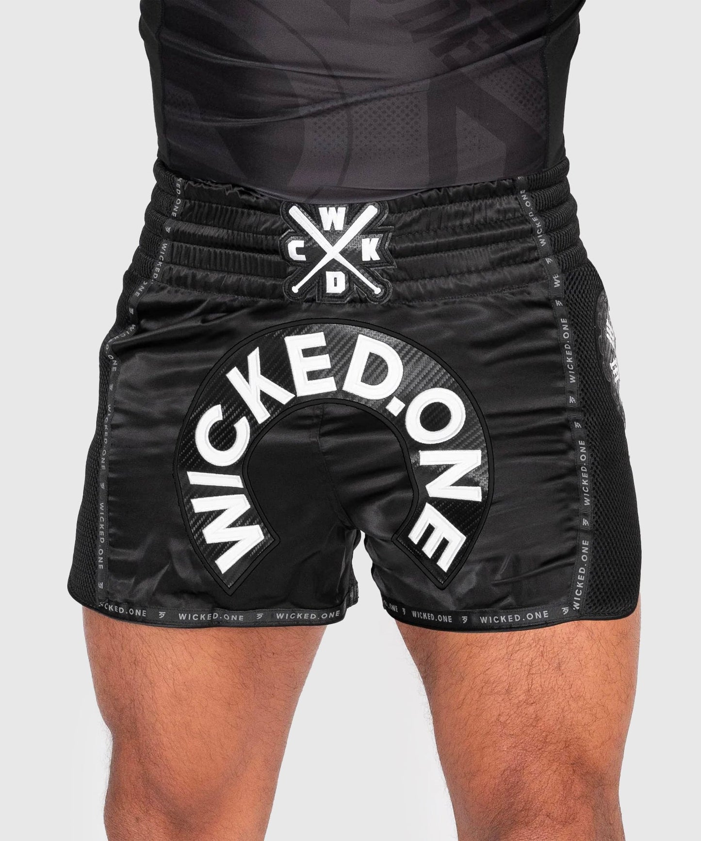 Short De Muay Thai Wicked One Herd - Noir