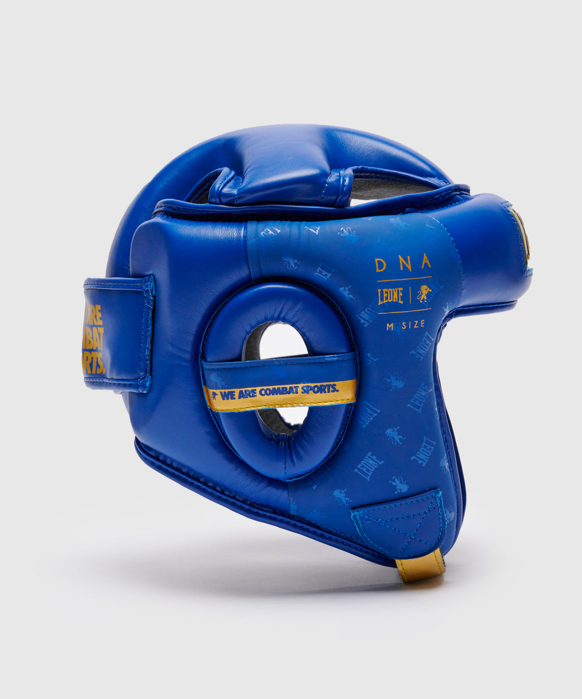 Leone DNA Casco da Boxe - Blu