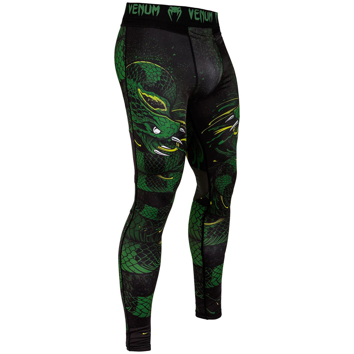 Mallas Largas Venum Green Viper - Negro/Verde
