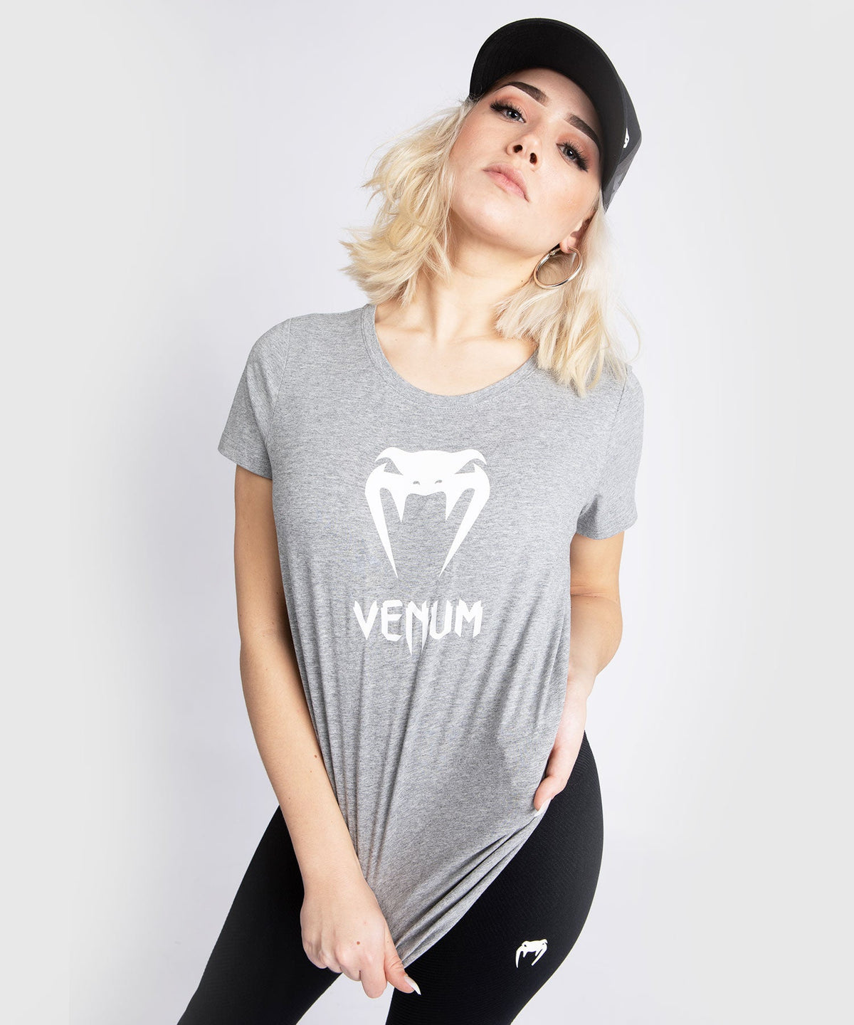 Venum Classic T-Shirt - Damen - Hellgrau Meliert