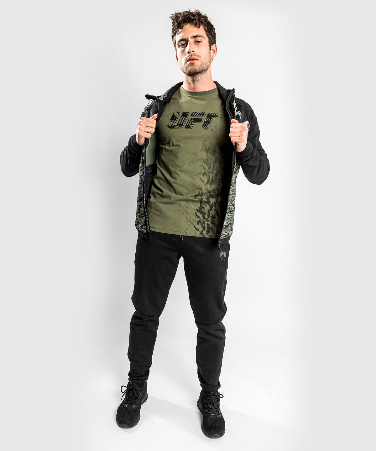 Sweatshirt à Capuche Venum Laser Evo 2.0 - Kaki Camo