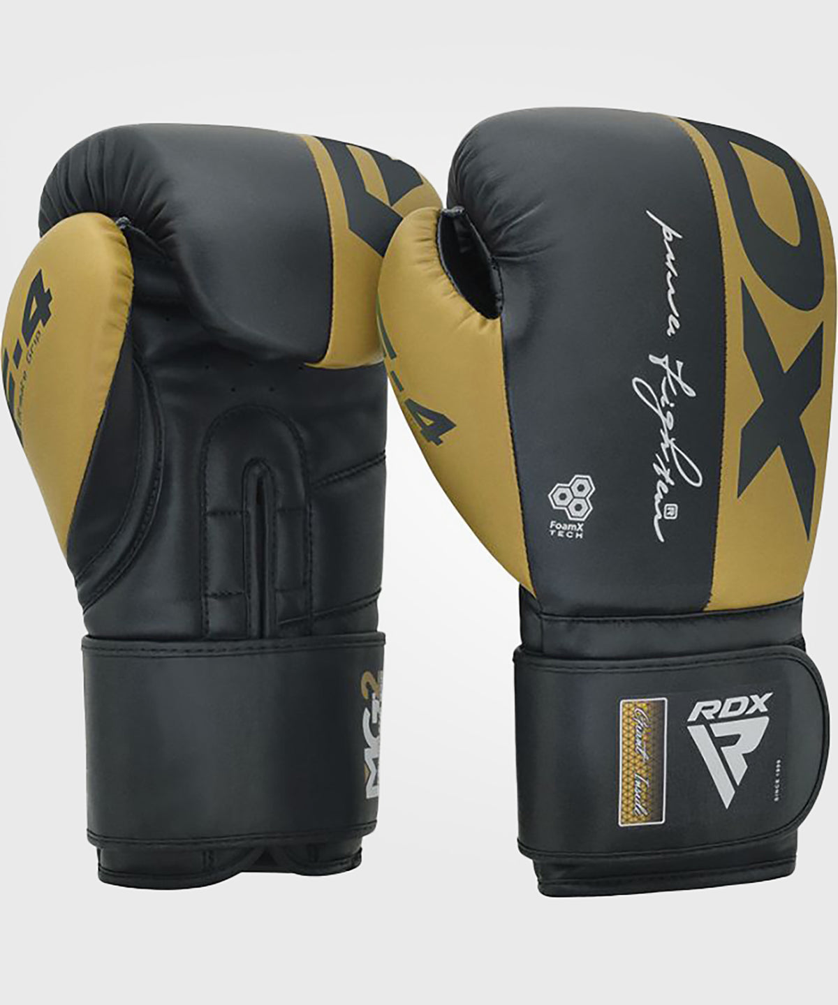 RDX F4 Boxhandschuhe - Schwarz/Gold