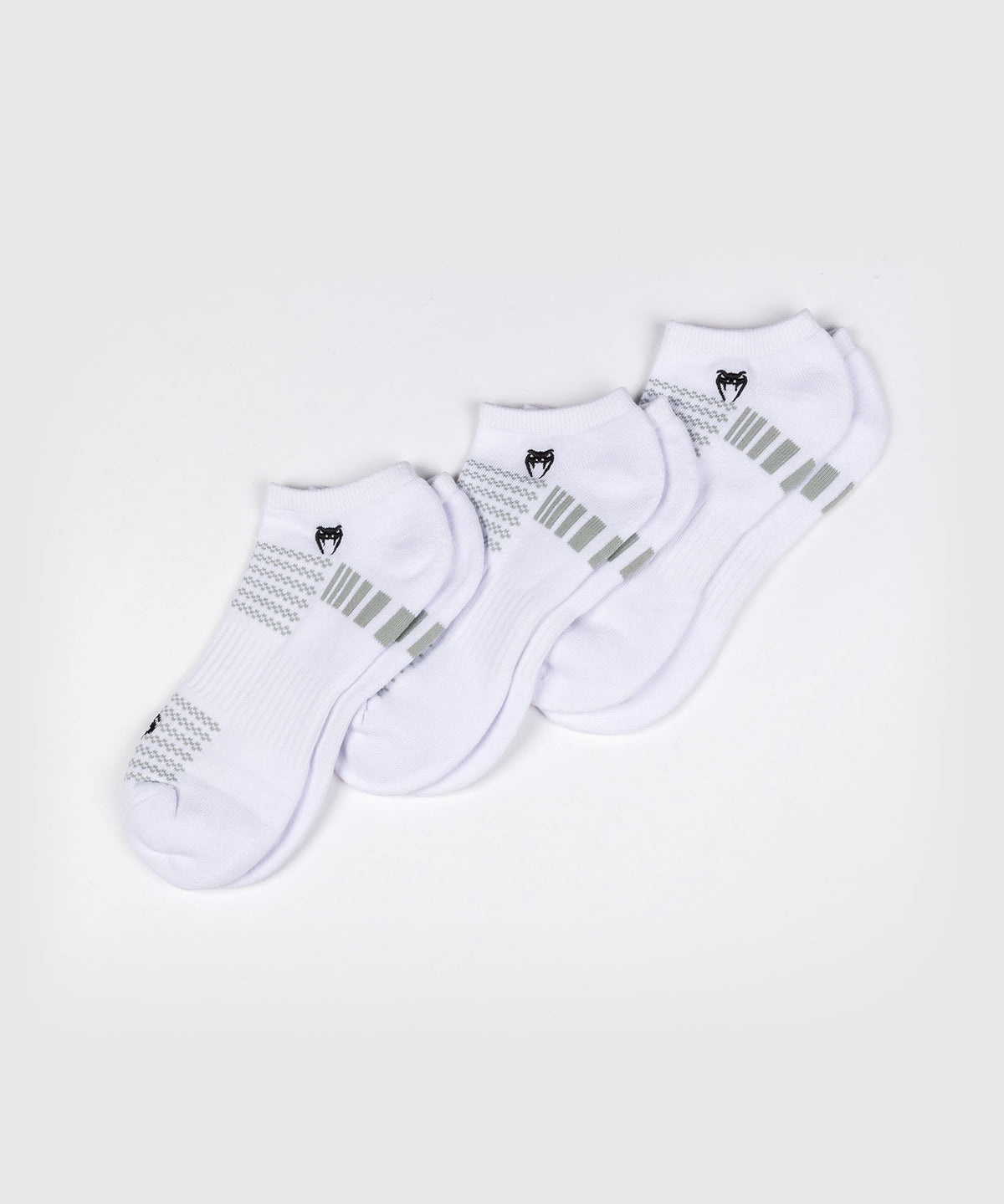Venum Vector Pack 3 Calcetines Invisibles - Blanco/Gris