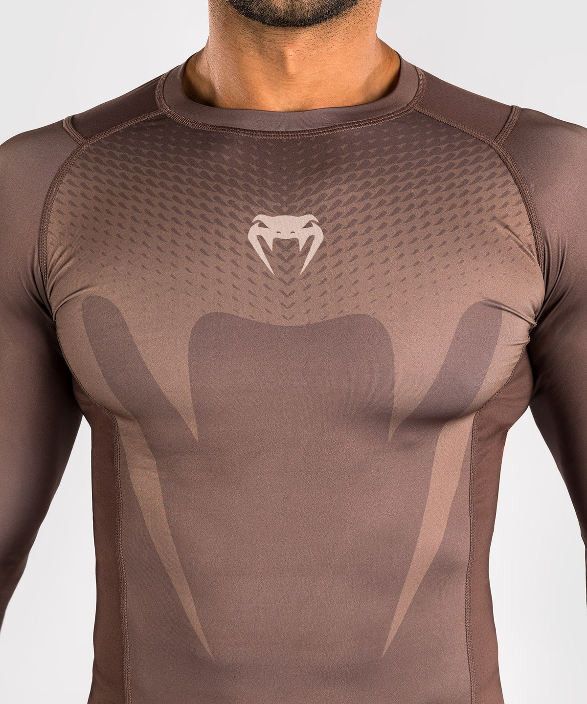 Venum No Gi Rashguards - Marrone Cioccolato