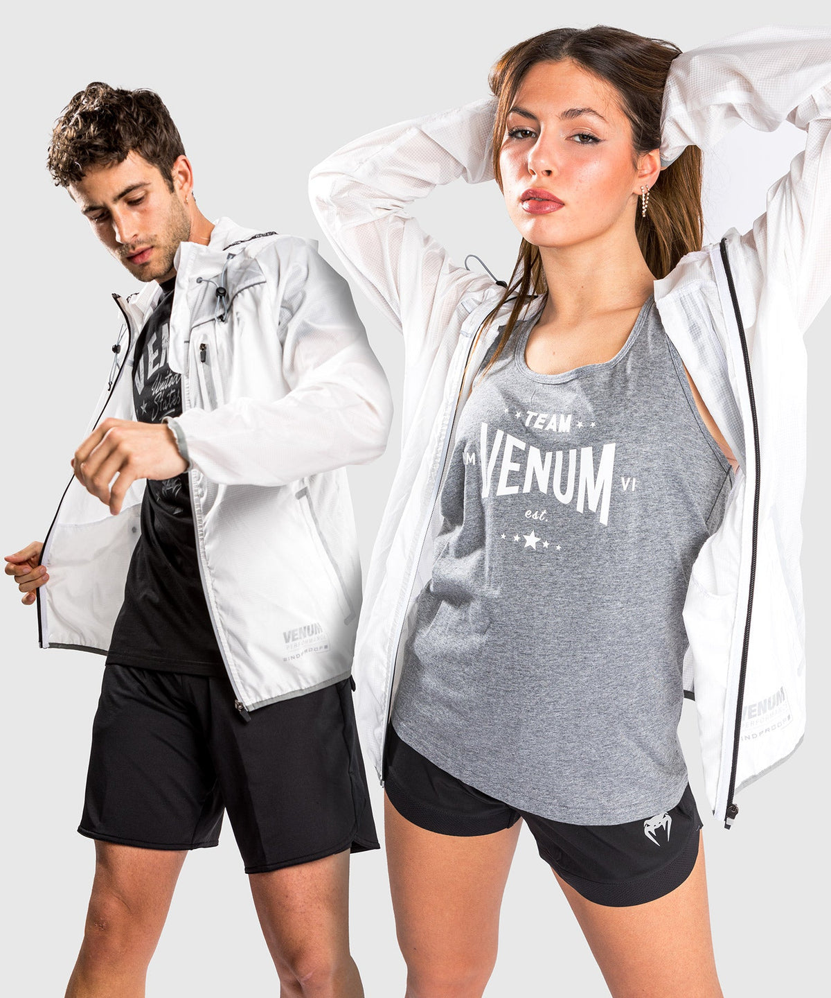 Veste Coupe-Vent Venum Tempest 2.0 – Transparent