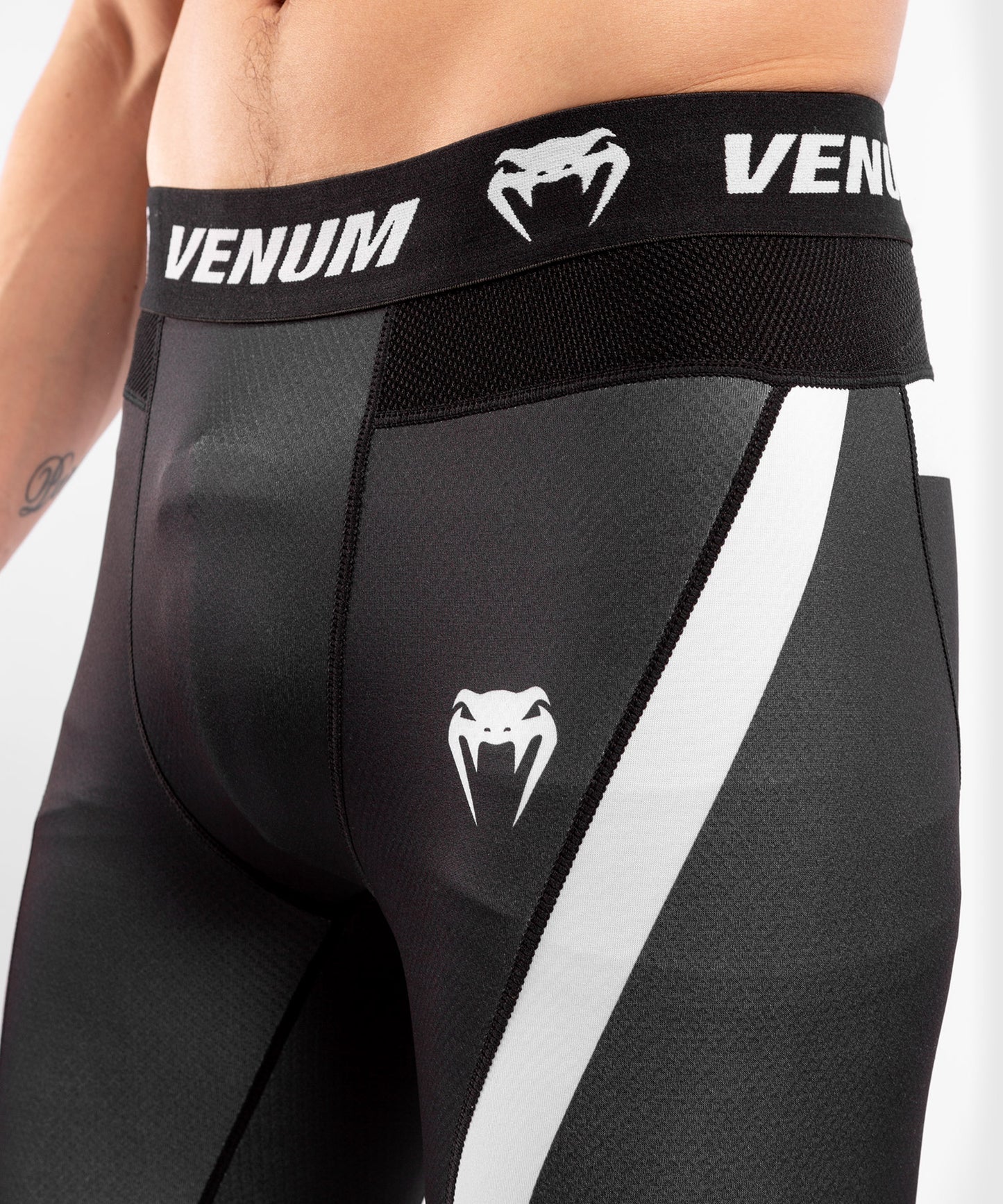 Pantalon de Compression Venum NoGi 3.0 - Noir/Blanc