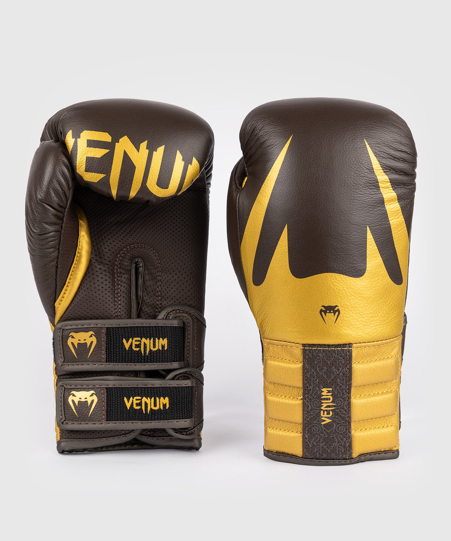 Venum Reverso Guanti da Boxe - Cioccolato/Oro