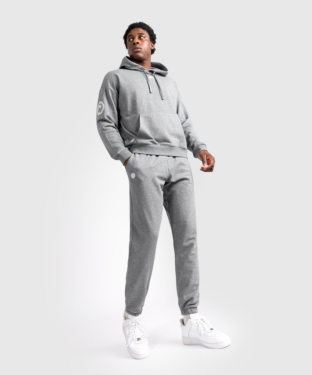 Jogging Pour Hommes Venum Vortex XL Lite - Gris Clair Chiné