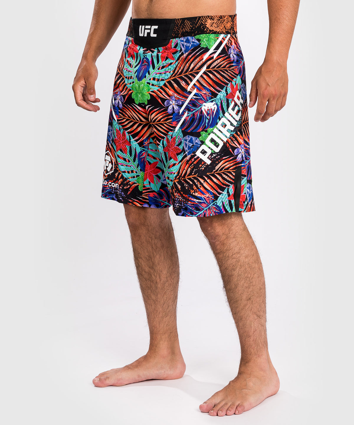 Men's UFC Unrivaled by Venum Blue Dustin Poirier Long Fit Fight Short