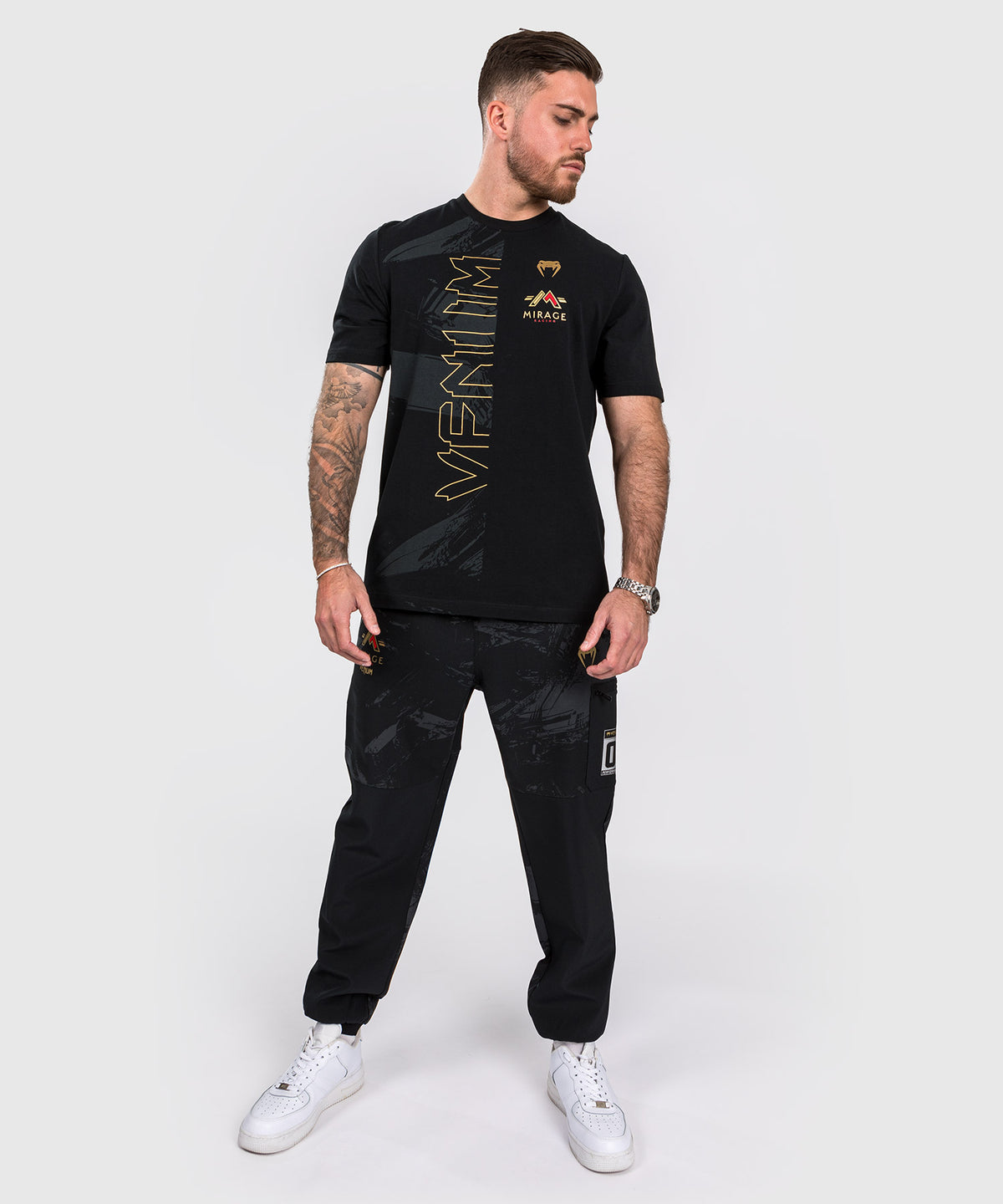 T-shirt Venum x Mirage - Noir/Or