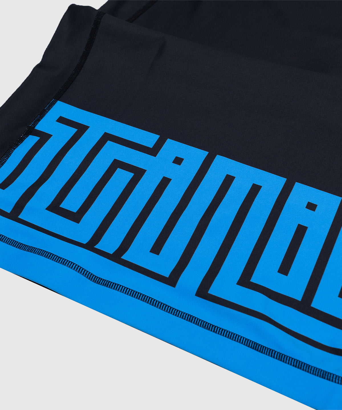 Rashguard À Manches Courtes Scramble Ranked - Bleu