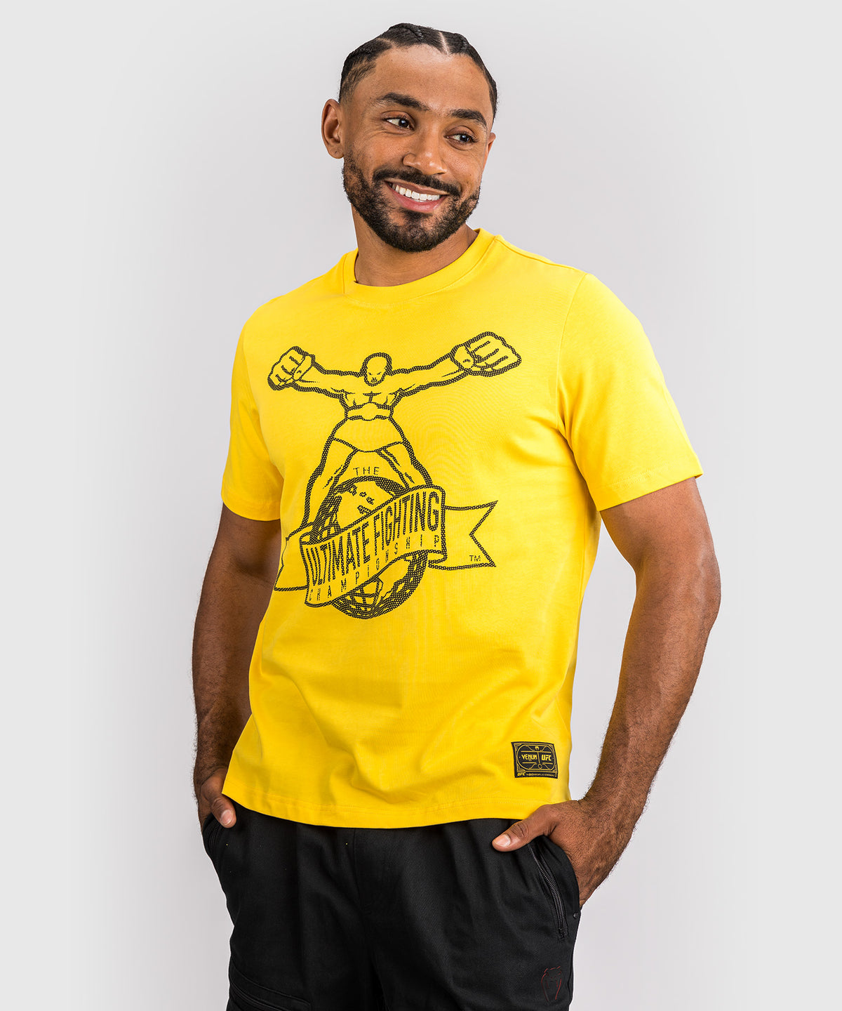 T-shirt UFC by Venum Ulti-man - Jaune