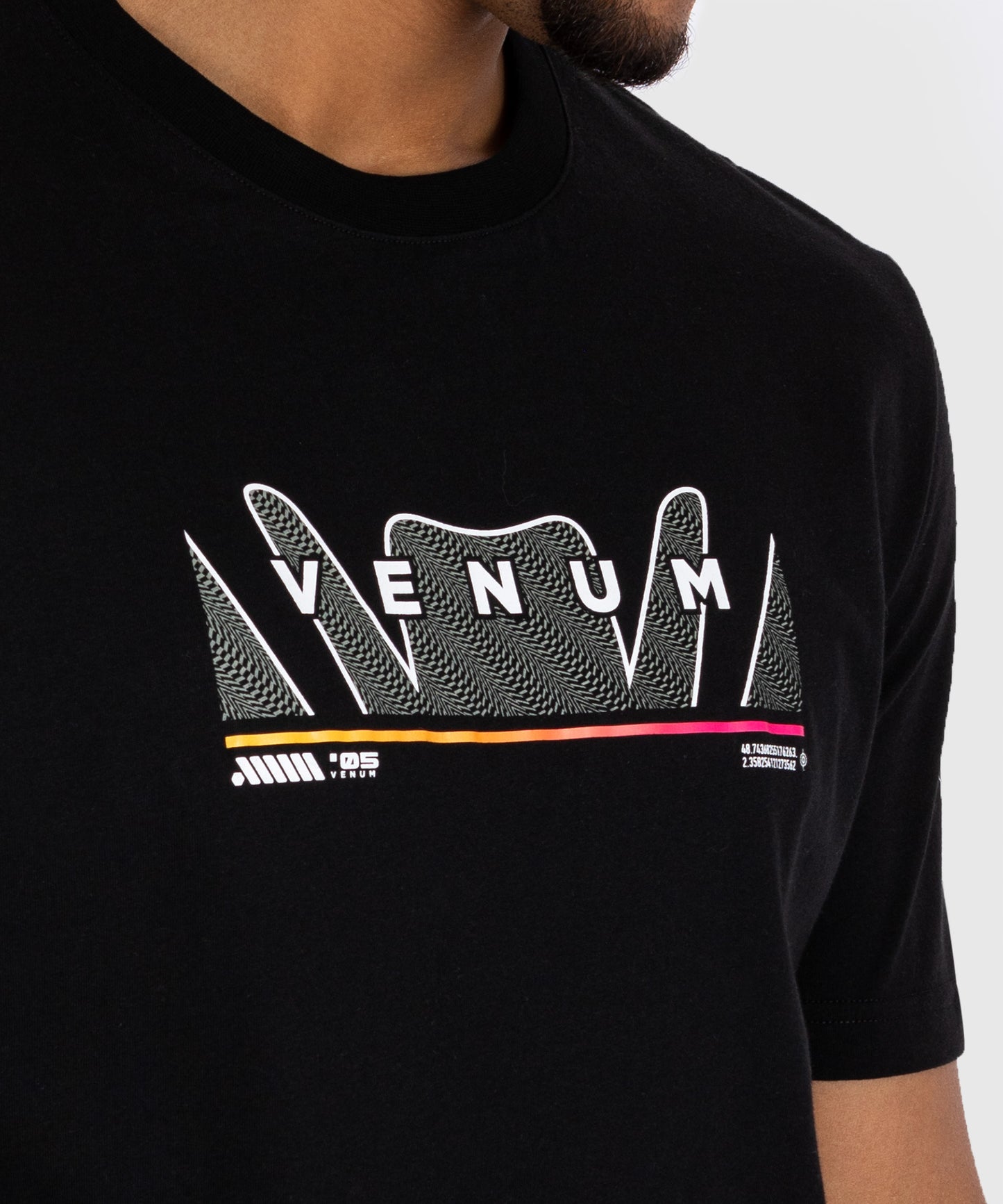 T-Shirt Venum Snake Print - Noir