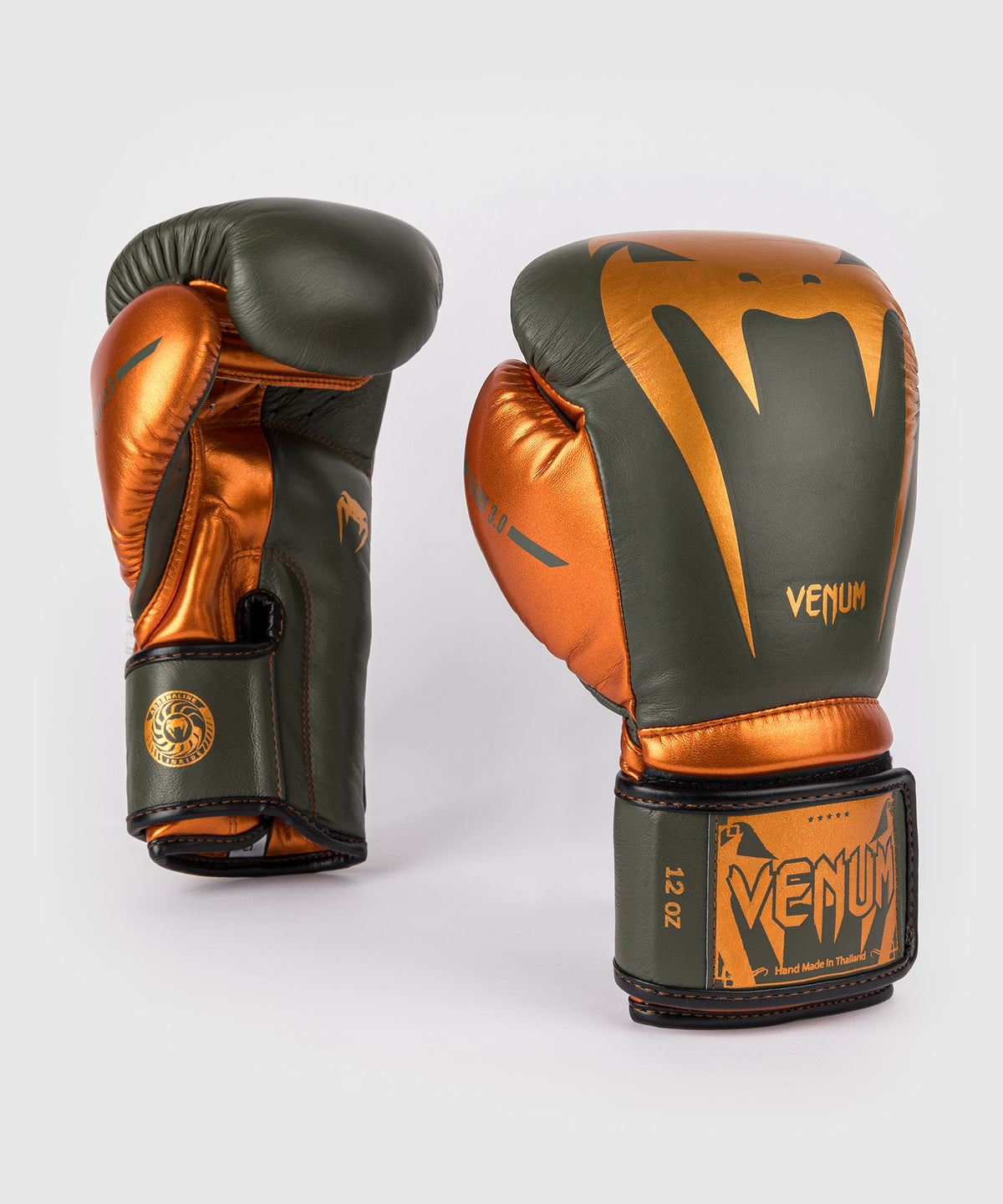 Gants de boxe Venum Giant 3.0 - Edition Spéciale - Kaki/Bronze