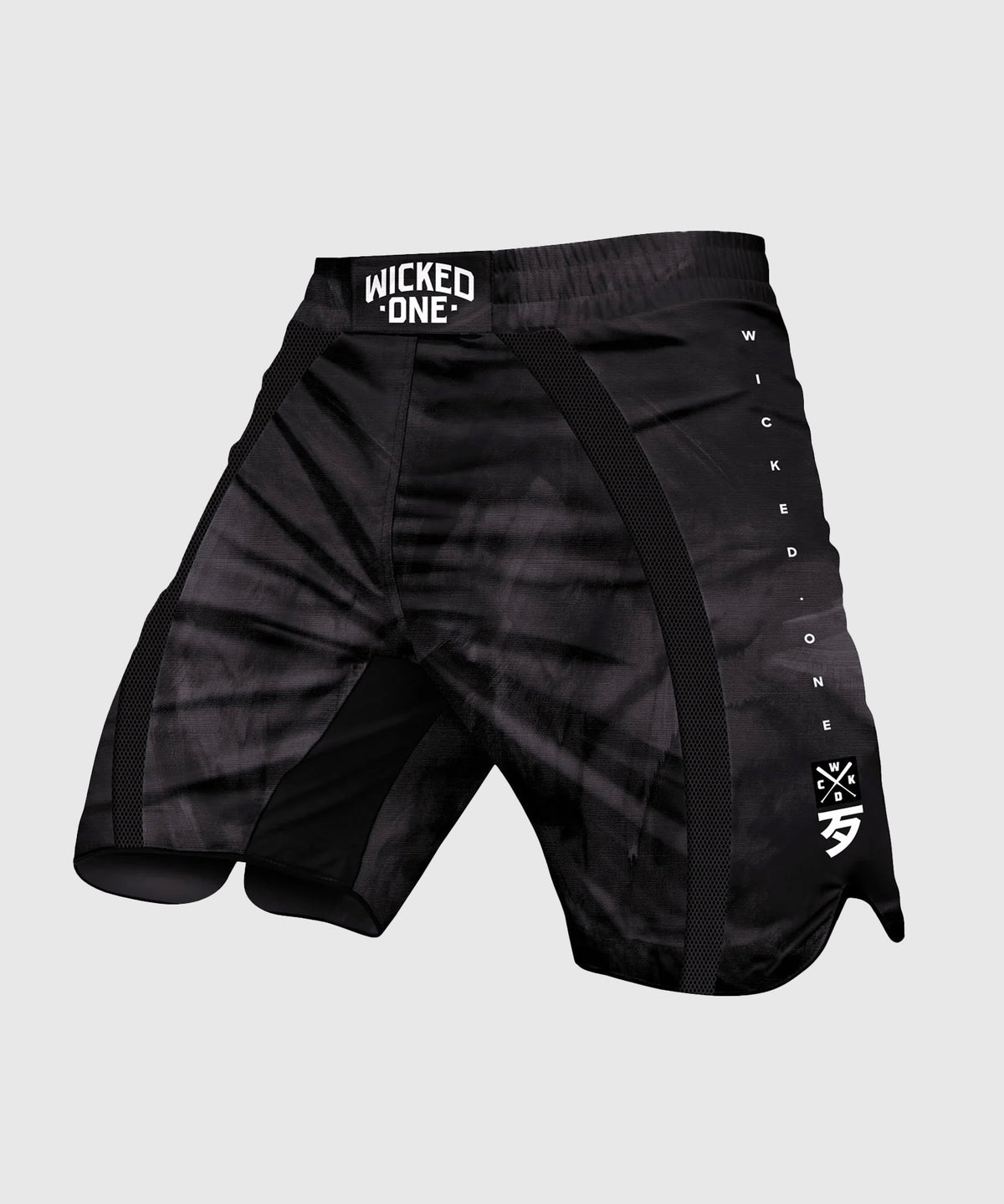 Wicked One Eager Contest Fight Shorts - Black