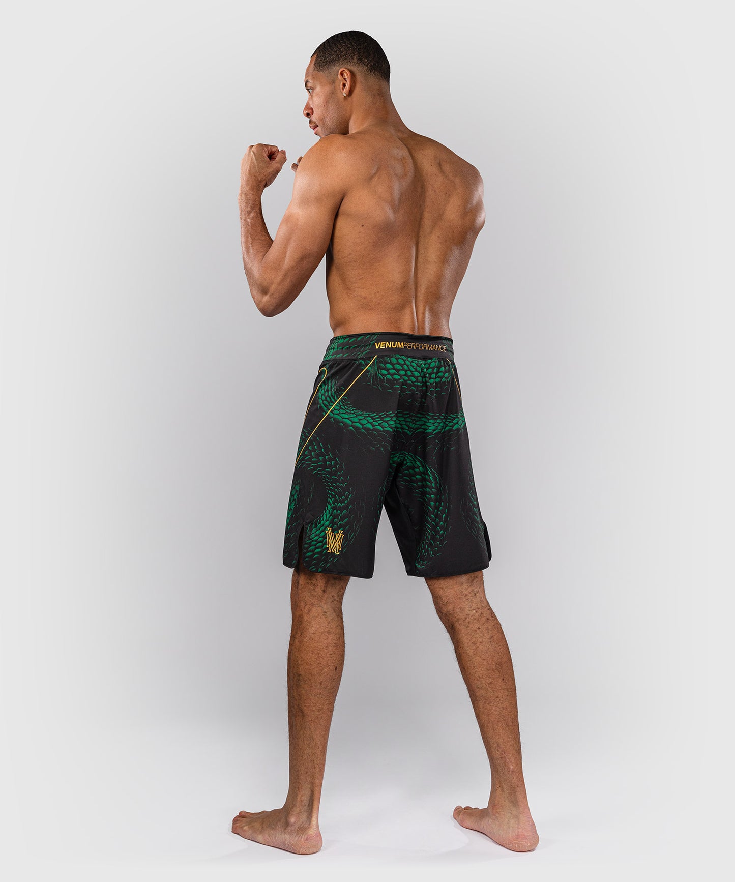 Venum Matupa Pantaloncini da Combattimento - Nero/Verde/Oro
