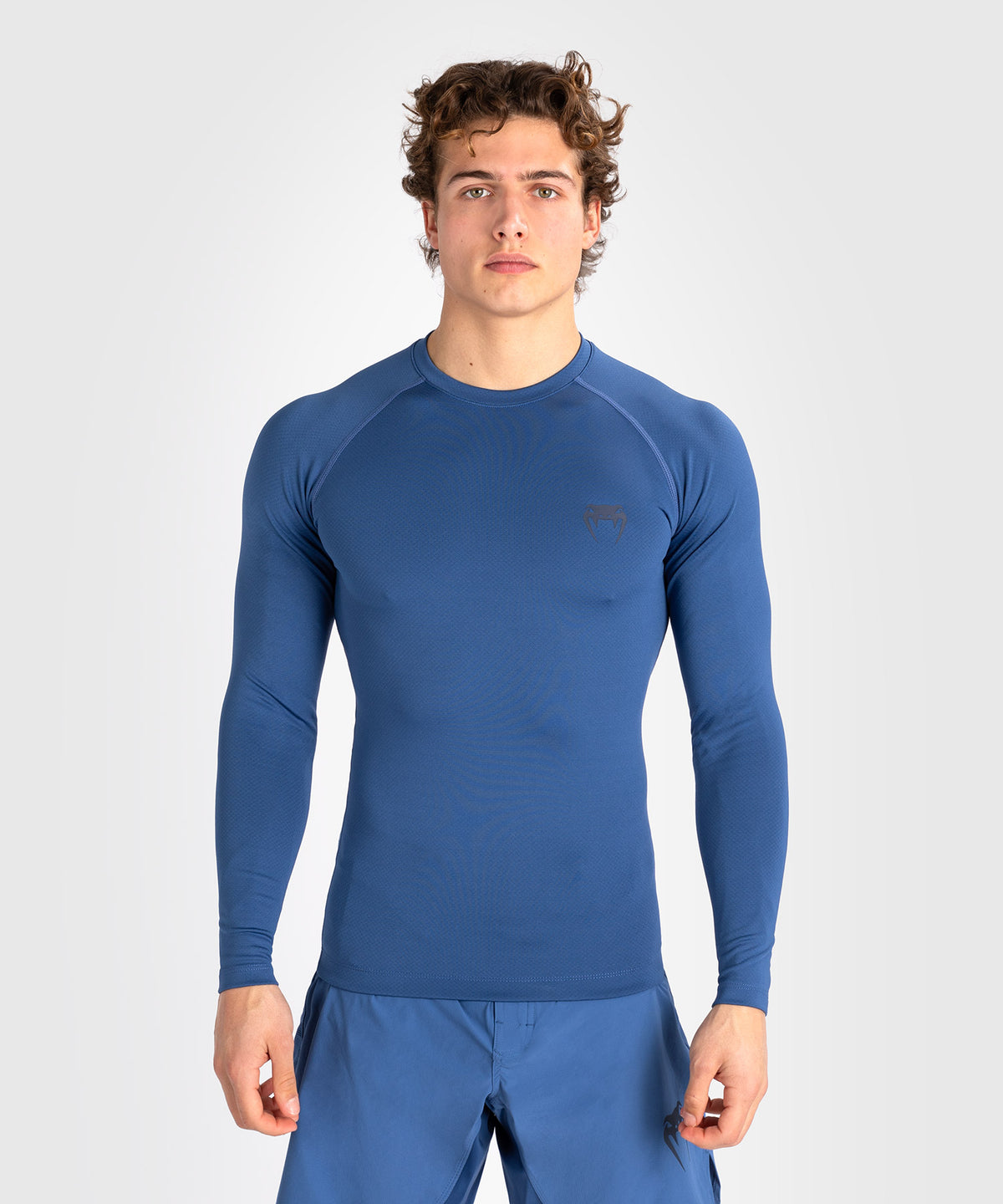 Venum Contender Rashguard a maniche lunghe - Blu