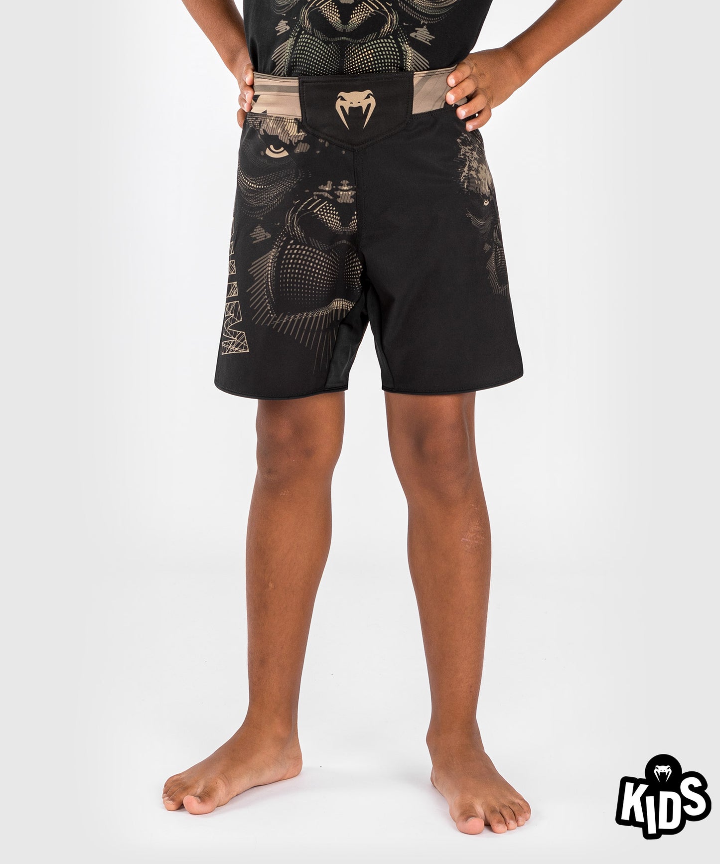Venum Gorilla Jungle Kampfshort für Kinder - Schwarz/Sand
