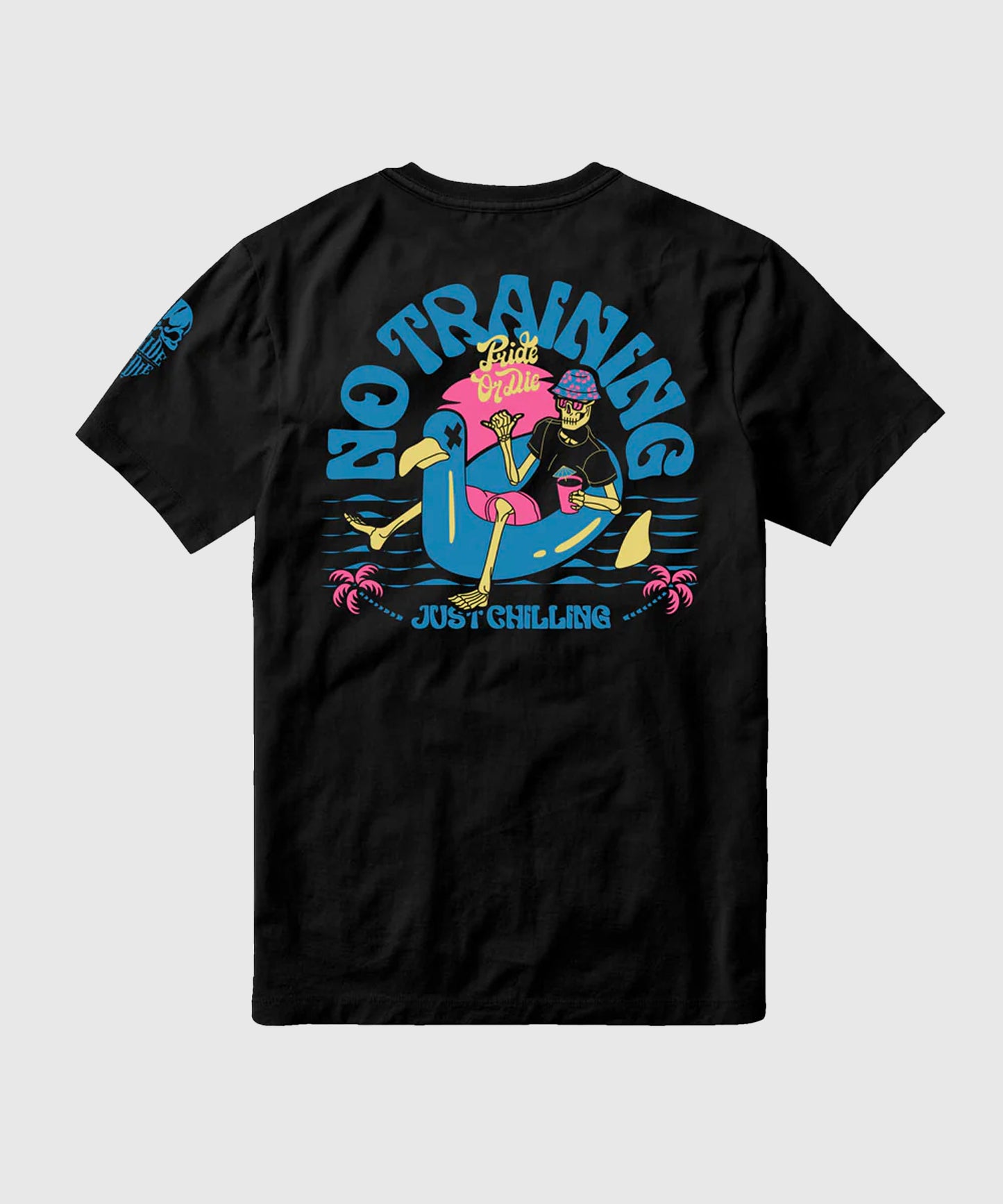 T-Shirt Pride Or Die No Training V.2 - Noir