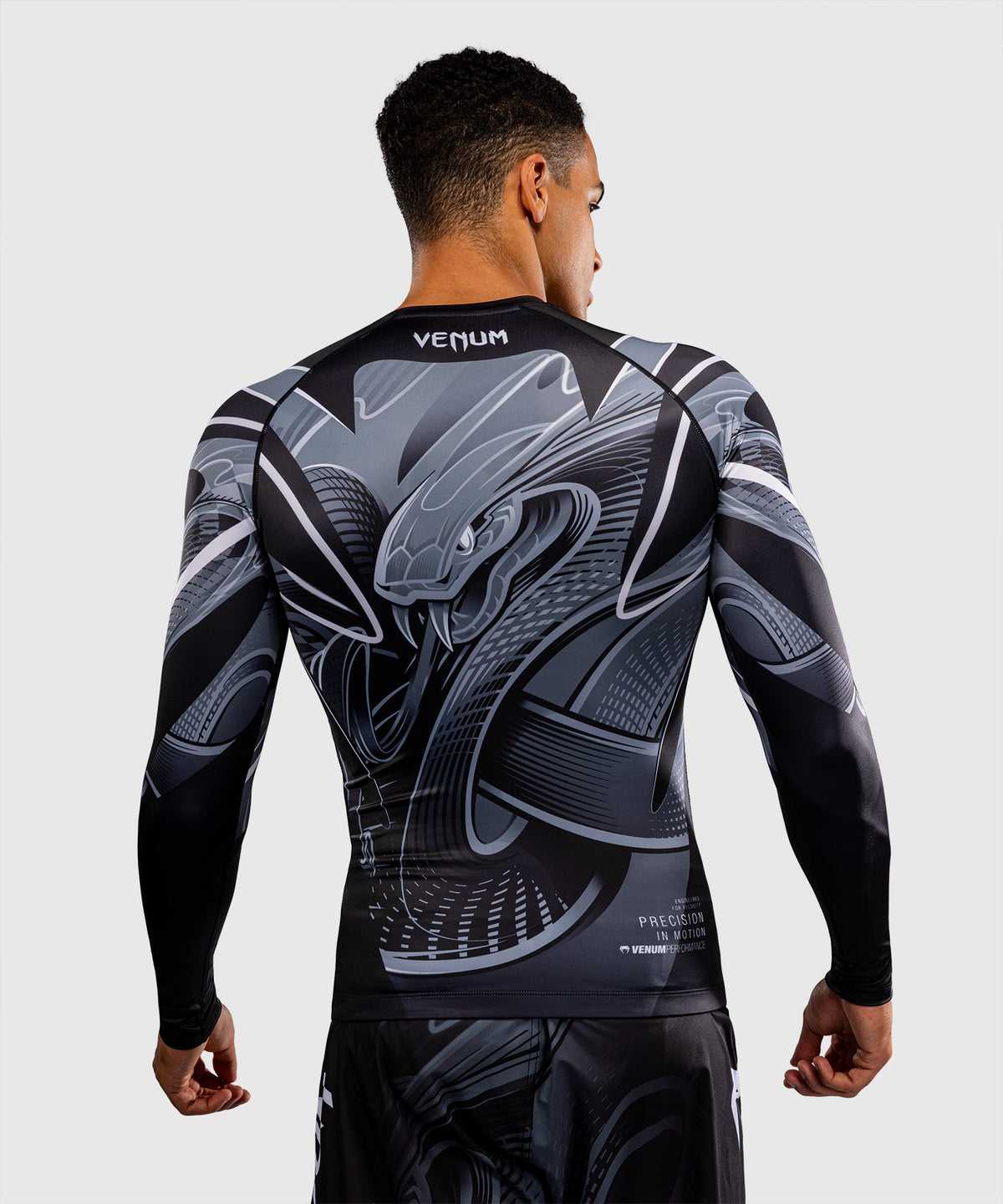 Venum Crimson Viper 2.0 Rashguard de manga larga - Negro/Gris